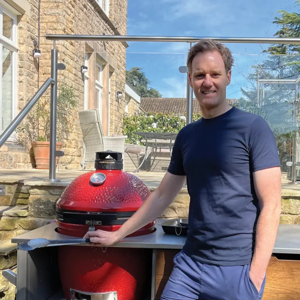 For breakfast read brisket. While the consummate professional, you suspect on the BBC sofa Dan Walker is dreaming of his next BBQ.