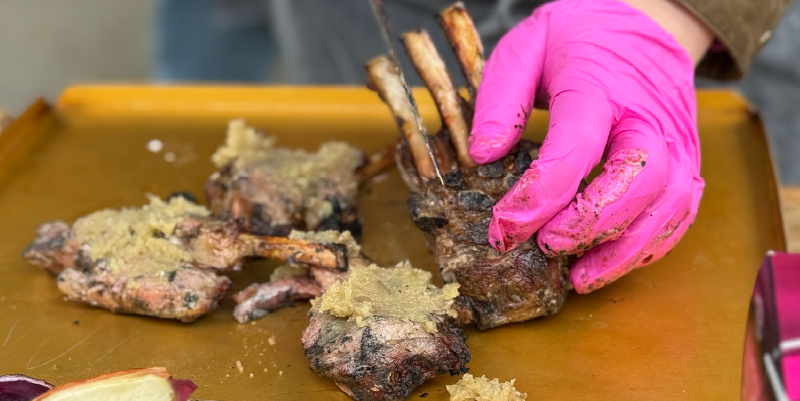 Every dish is prepared entirely over live fire—without gas, chemicals, or shortcuts. We burn oak from the surrounding woodland, as well as source she-oak, seasoned hardwoods and more.