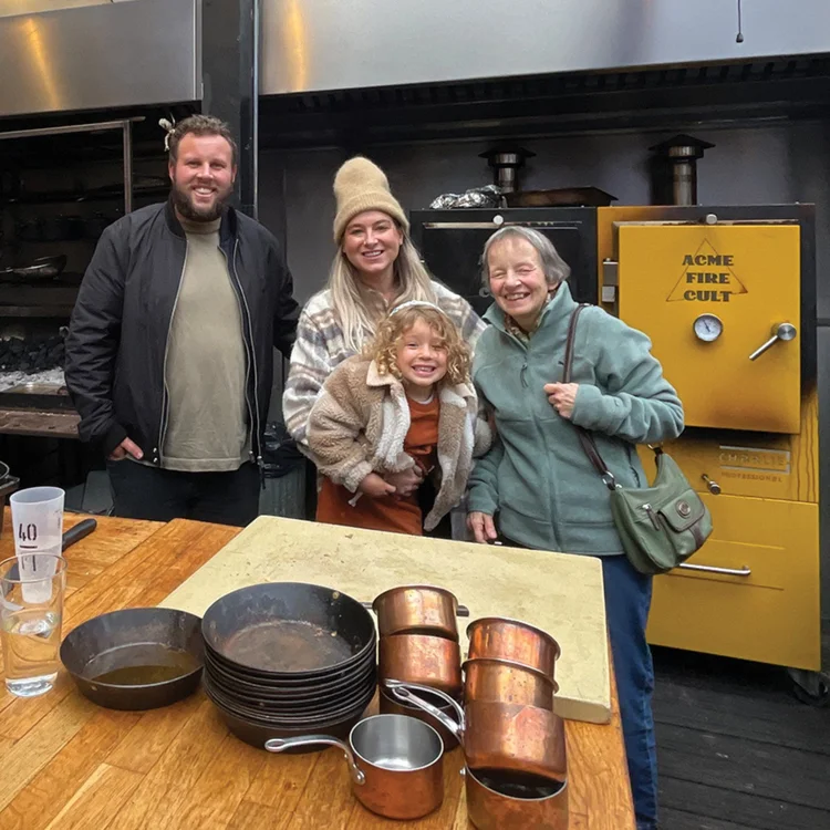 ANDREW and JODIE JOHNSTON walk the streets of London, sniffing the air for BBQ clues, throwing in a three-generation meal and a detour to Rome.