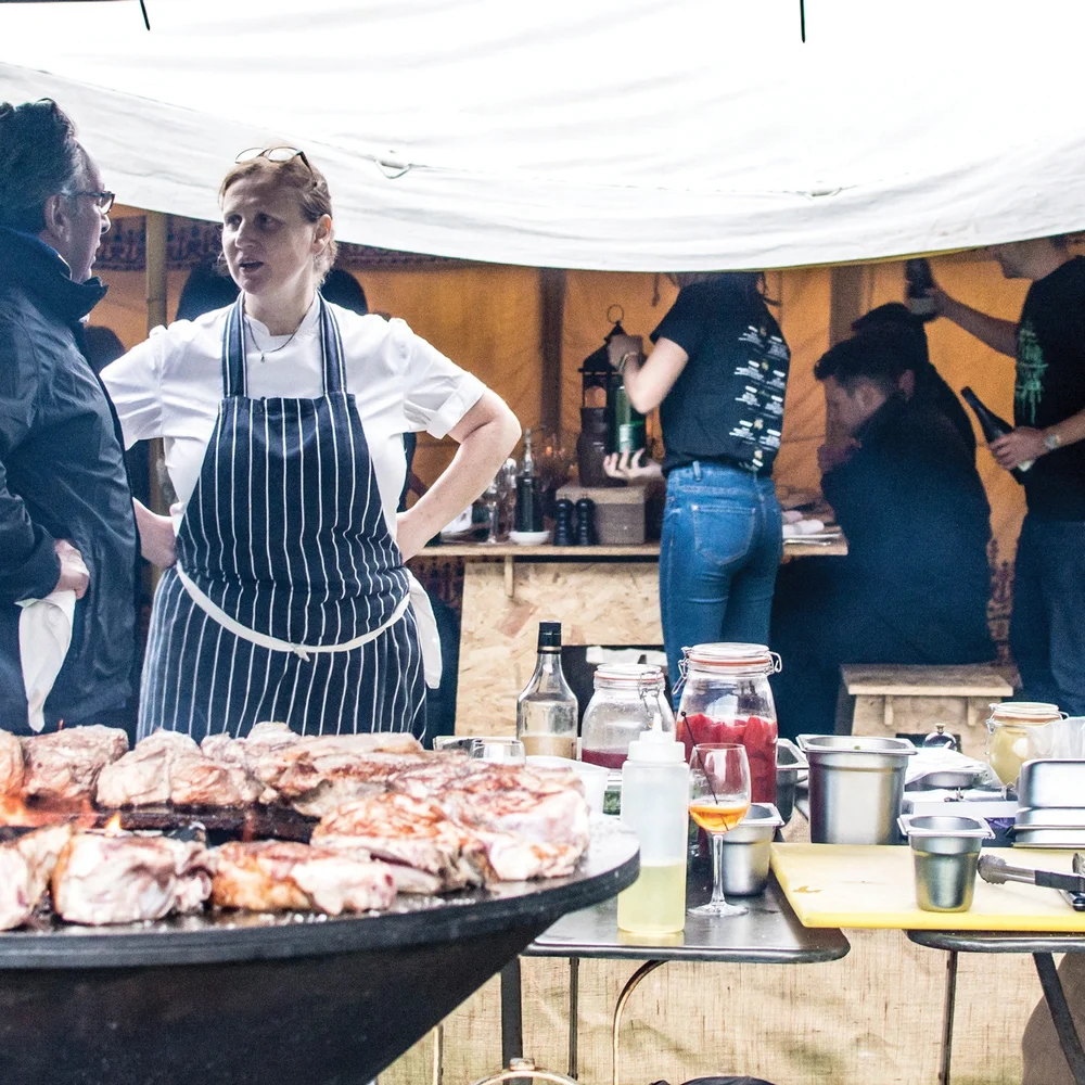 It is a formidable partnership forged in a New Forest hotel, but also marinated with plenty of outdoor cooking inspiration and enthusiasm. RUPERT BATES reports
