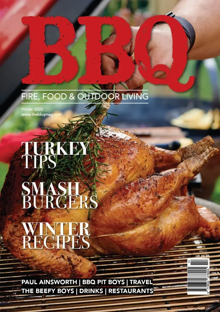 BBQ magazine started the festive season early. One turkey on the outdoor grill wasn’t enough, so we decided to cook four birds across an array of great equipment.