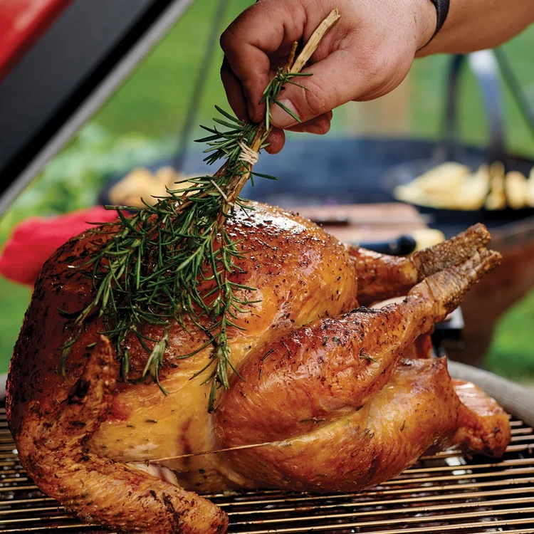 Christmas at BBQ HQ will of course be celebrated with traditional cheer, gusto and giving. The BBQ message is simple: however bleak midwinter is, keep cooking outside.