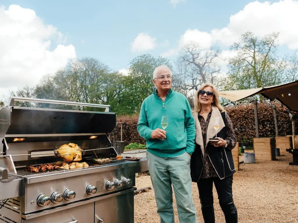 David Gower enjoyed a cricket lunch like no other, courtesy of Whistler Grills. He didn’t have to bat; just eat. RUPERT BATES joined the former England captain at Lainston House