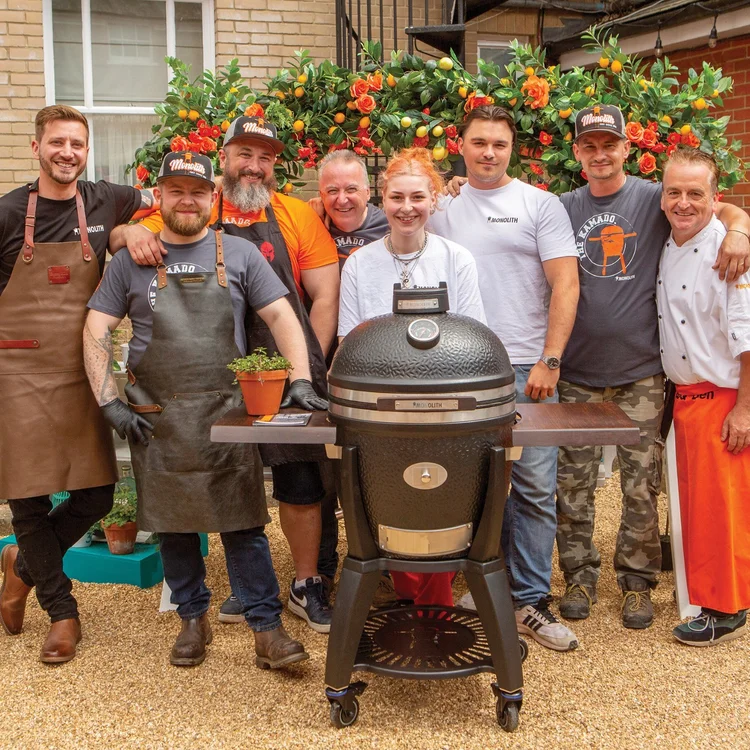 Born in Germany and produced in China, Monolith is now lighting up its ceramic grills in Britain. RUPERT BATES watches, admires, learns – and eats