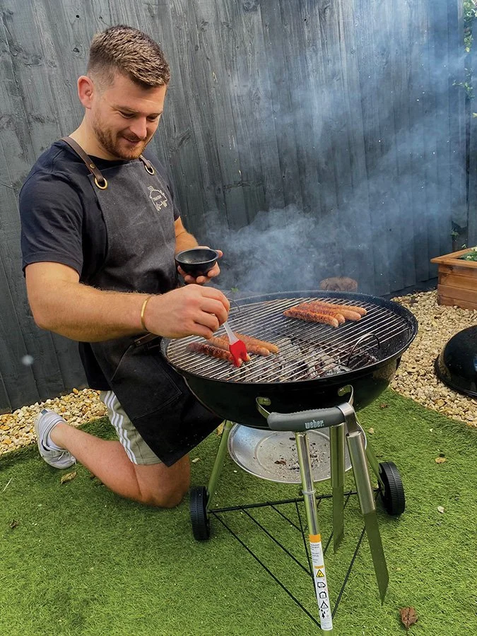 He’s cooked for England, now Sam Graham wants to play for England. There’s a long road back from injury first. But there will be barbecues to nourish both body and soul along the way. RUPERT BATES reports.