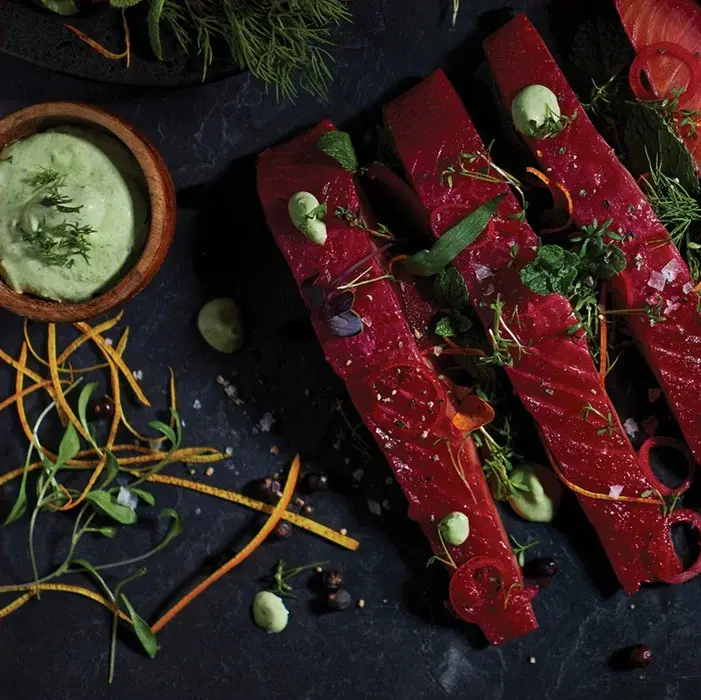 Gin-Cured Smoked Salmon recipe. Infused with gin and enriched with beetroot and orange zest, this smoked delight is a game-changer for your BBQ repertoire.