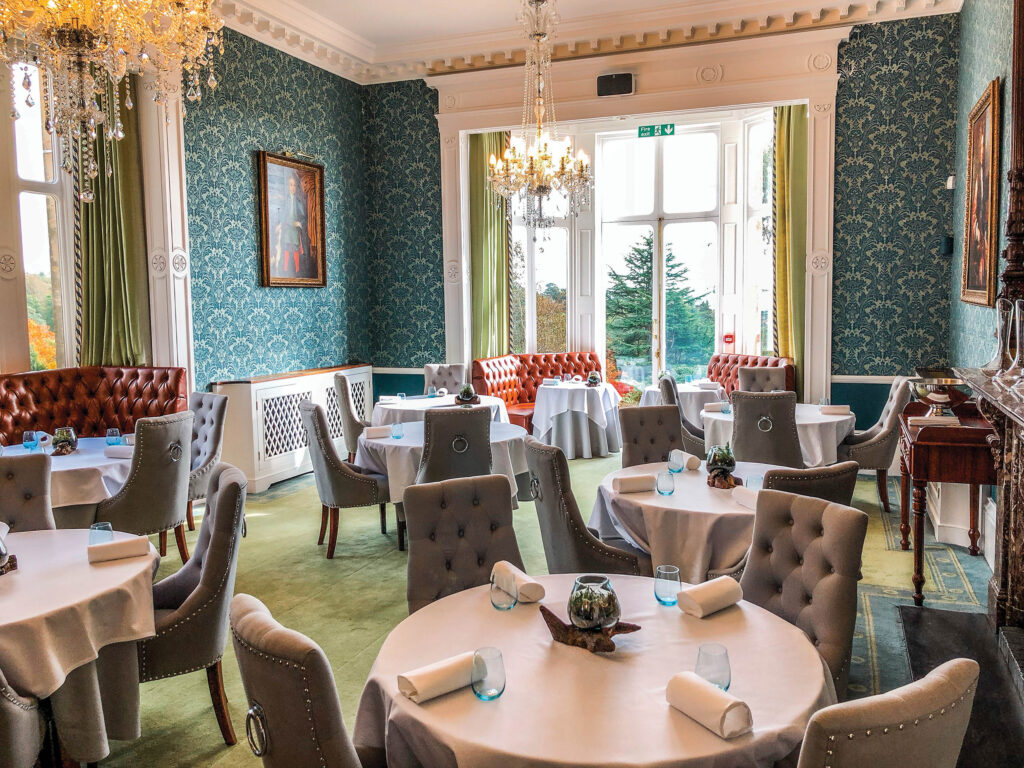 Set within the historic Grade I listed gardens of Leonardslee Estate in Horsham, West Sussex, Michelin-starred Restaurant Interlude aims to bridge the gap between nature and cuisine.