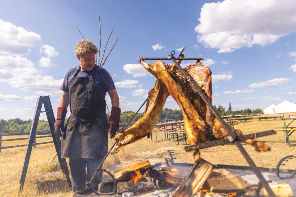 Woodfire Camping, run by husband-and-wife duo Stella Gurney and Mark ‘Griff’ Griffiths, is all about a conviction that life is better lived outdoors.