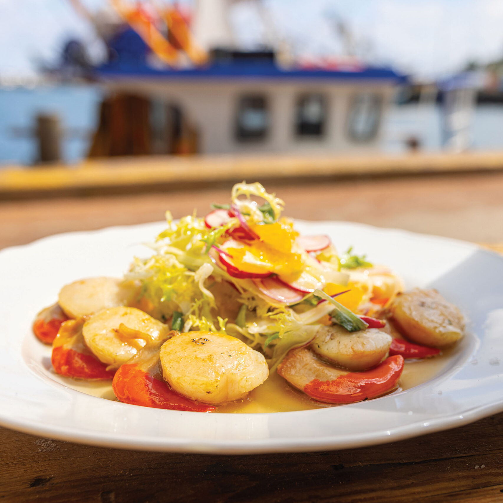 Scallop salad 2