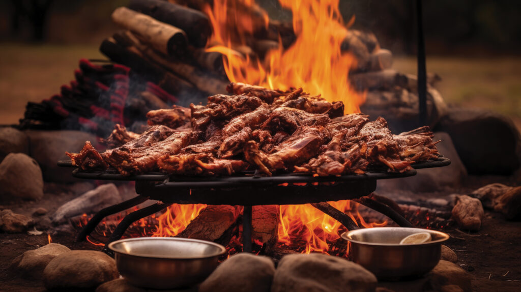 GHILLIE BASAN has been on remarkable food journeys around the world. Fire cooking crosses continents, evoking all the senses. But always remember there are people and cultures who rely on a fire to survive.