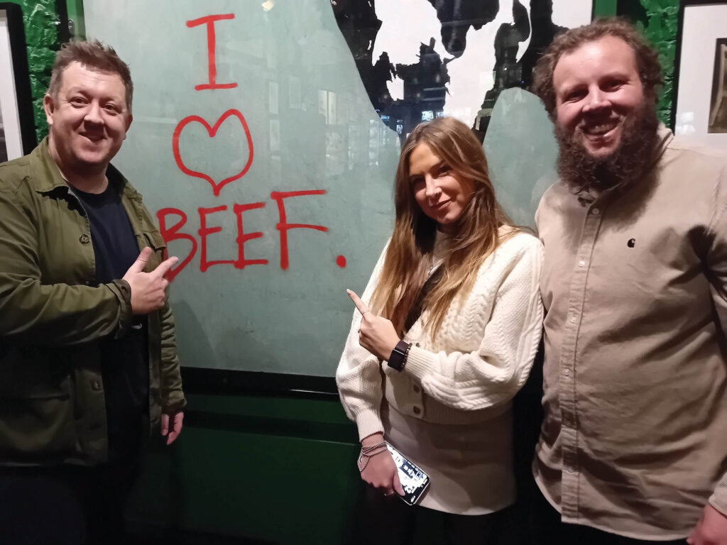 They travel and eat around the golfing world but, back in London, ANDREW ‘BEEF’ JOHNSTON and wife JODIE JOHNSTON just fancied a pub lunch. They got more than they bargained for, but loved every minute - sorry hour - of it.