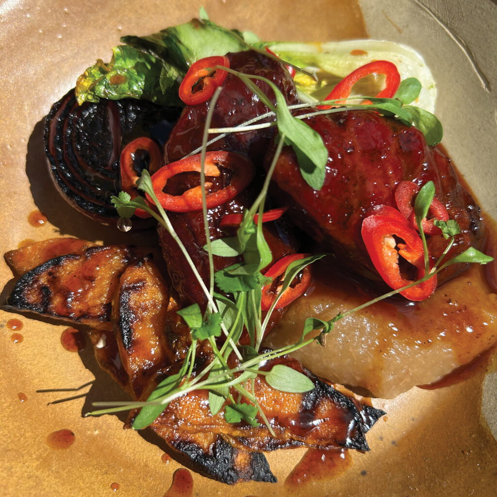 Phil Yeomans shares this Asian inspired pigs cheek recipe to add something different to your autumn table.