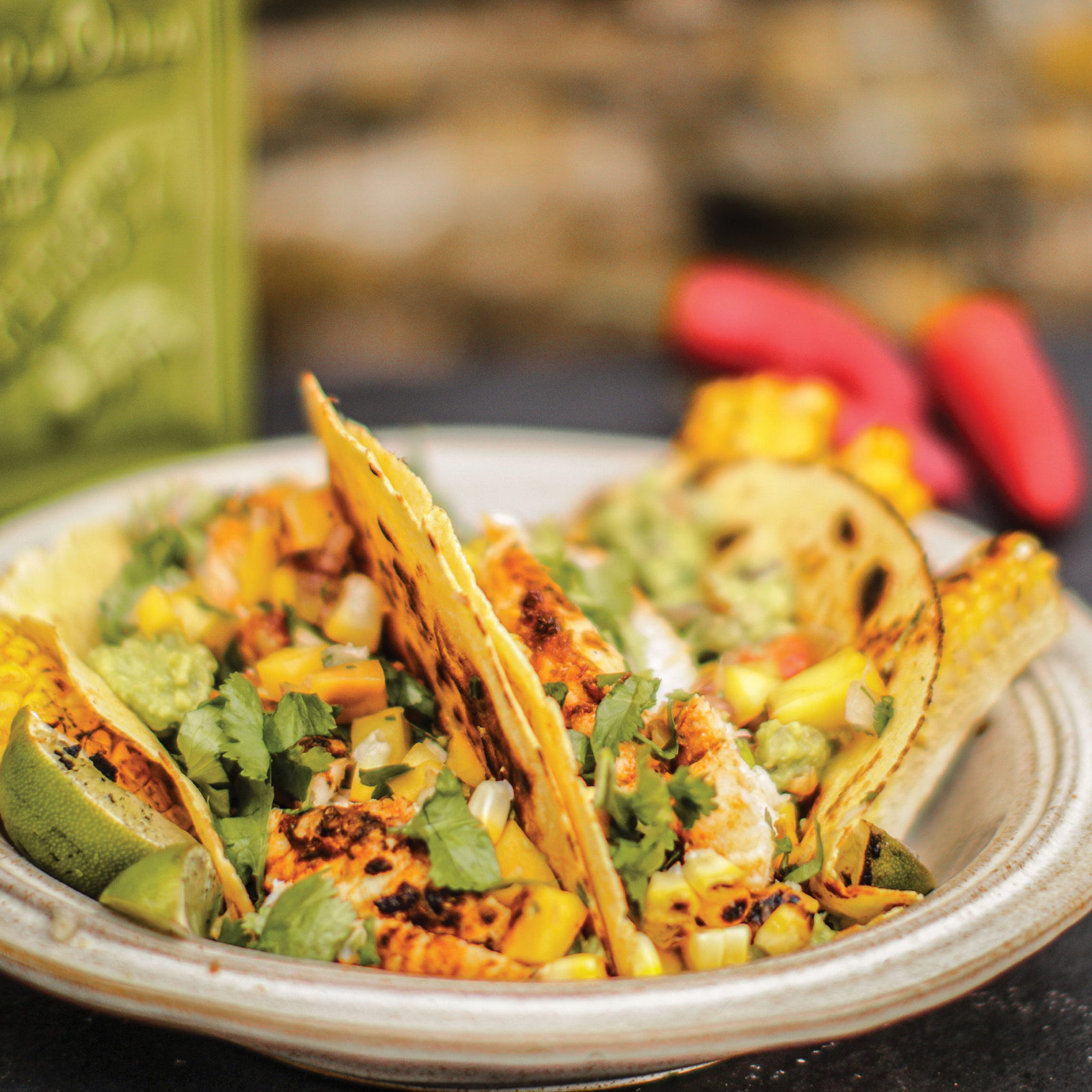 monkfish tacos