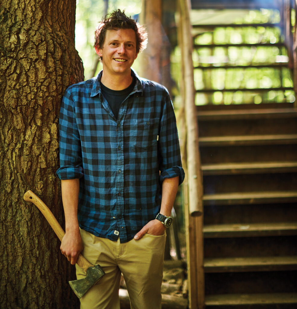 You’ve guessed it. He hunts, he gathers, he cooks. He also teaches you how at his school. JON FINCH talks food, fire and foraging with Nick Weston.